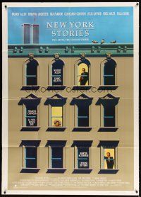 1d387 NEW YORK STORIES Italian 1p '89 Woody Allen, Martin Scorsese, Francis Ford Coppola