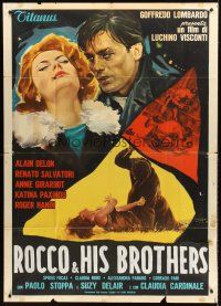 1d406 ROCCO & HIS BROTHERS Italian 1p '60 Luchino Visconti's Rocco e I Suoi Fratelli, different!