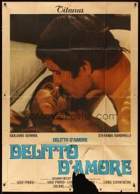 1d419 SOMEWHERE BEYOND LOVE Italian 1p '76 romantic c/u of Giuliano Gemma & Stefania Sandrelli!