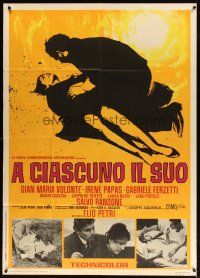 1d451 WE STILL KILL THE OLD WAY Italian 1p '67 Gian Maria Volonte, Irene Papas, Italian Mafia!