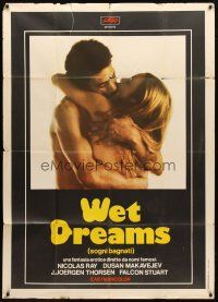 1d452 WET DREAMS Italian 1p '74 compilation of short sex films by 10 directors, Nicholas Ray!