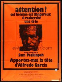 1e443 BRING ME THE HEAD OF ALFREDO GARCIA French 1p '75 Warren Oates, directed by Sam Peckinpah!
