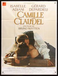 1e452 CAMILLE CLAUDEL French 1p '88 sexy Isabelle Adjani & Gerard Depardieu as sculptor Rodin