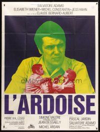 1e464 COMEUPPANCE French 1p '70 Salvatore Adamo, Claude Bernard-Aubert's L'Ardoise, Ferracci art!