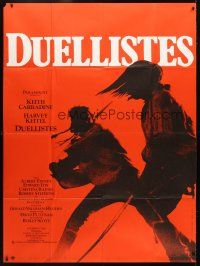 1e483 DUELLISTS French 1p '77 Ridley Scott, Keith Carradine, Harvey Keitel, cool fencing image!