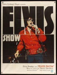 1e486 ELVIS: THAT'S THE WAY IT IS French 1p '70 great image of Presley singing on stage!