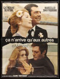 1e533 IT ONLY HAPPENS TO OTHERS French 1p '71 Marcello Mastroianni & sexy Catherine Deneuve!