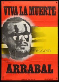1e572 LONG LIVE DEATH French 1p '71 Fernando Arrabal's Viva la muerte, bizarre image!