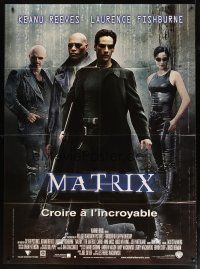 1e590 MATRIX French 1p '99 Keanu Reeves, Carrie-Anne Moss, Laurence Fishburne, Wachowski Bros!
