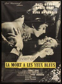 1e597 MOURIR D'AMOUR French 1p '61 Dany Fog's La mort a les yeux bleus, Paul Guers, Nadia Gray