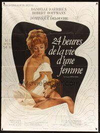 1e704 VINGT-QUATRE HEURES DE LA VIE D'UNE FEMME French 1p '68 Danielle Darrieux, Ferracci art!