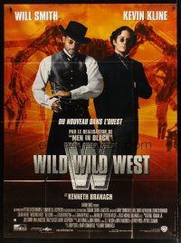 1e712 WILD WILD WEST French 1p '99 Will Smith, Kevin Kline, it's a whole new West!