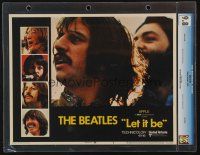 1e013 LET IT BE slabbed LC #8 '70 The Beatles, close up of Ringo Starr with Paul behind him!