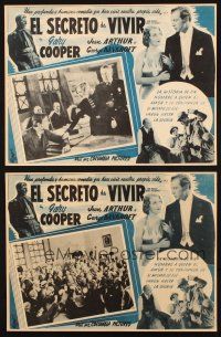 1e299 MR. DEEDS GOES TO TOWN 2 Mexican LCs R50s crowd carries Gary Cooper on shoulders, Frank Capra!