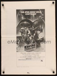 1e084 EMPIRE STRIKES BACK ad slicks '80 George Lucas sci-fi classic, cool poster art & more!