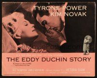 1e122 EDDY DUCHIN STORY pressbook '56 Tyrone Power & Kim Novak in a love story you will remember!