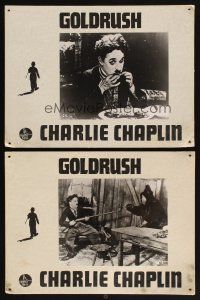 1e360 GOLD RUSH 4 Swiss LCs R60s Charlie Chaplin classic, great images as The Tramp!