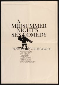 1e230 MIDSUMMER NIGHT'S SEX COMEDY trade ad '82 written & directed by Woody Allen!