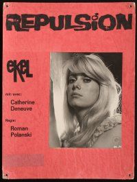 1e330 REPULSION 9 Swiss LCs '60s Roman Polanski, great images of sexy Catherine Deneuve!
