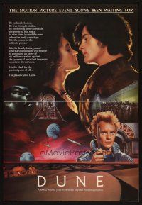 1e217 DUNE two moons style trade ad '84 David Lynch sci-fi epic, cool artwork!