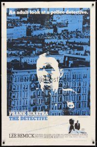 1f242 DETECTIVE 1sh '68 Frank Sinatra as gritty New York City cop, an adult look at police!