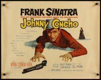 1f090 JOHNNY CONCHO style A 1/2sh '56 that smoldering cowboy Frank Sinatra reaches for gun!