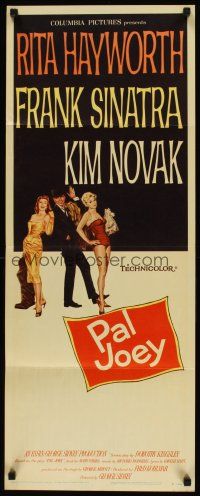1f112 PAL JOEY insert '57 art of Frank Sinatra with sexy Rita Hayworth & Kim Novak!