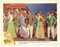 1f031 TAKE ME OUT TO THE BALL GAME LC #7 '49 Frank Sinatra, Gene Kelly & cast in gay finale!