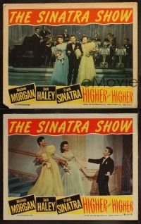1f006 HIGHER & HIGHER 3 LCs '43 super young Frank Sinatra on stage w/pretty women!