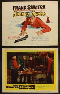 1f094 JOHNNY CONCHO 8 LCs '56 cowboy Frank Sinatra, Keenan Wynn, William Conrad!