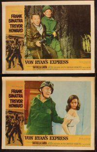 1f214 VON RYAN'S EXPRESS 8 LCs '65 Frank Sinatra, Trevor Howard, Raffaella Carra, WWII