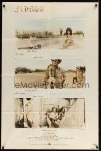 1g002 3 WOMEN 1sh '77 directed by Robert Altman, Shelley Duvall, Sissy Spacek, Janice Rule