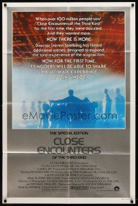 1g193 CLOSE ENCOUNTERS OF THE THIRD KIND S.E. 1sh '80 Steven Spielberg's classic with new scenes!