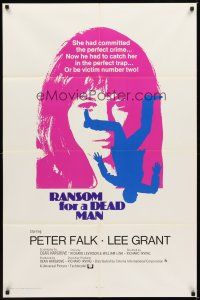 1g200 COLUMBO RANSOM FOR A DEAD MAN int'l 1sh '71 Peter Falk, Lee Grant, John Fink!