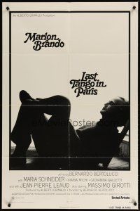 1g470 LAST TANGO IN PARIS 1sh '73 Marlon Brando, Maria Schneider, Bernardo Bertolucci!