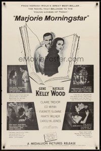 1g531 MARJORIE MORNINGSTAR 1sh R60s Gene Kelly, Natalie Wood, from Herman Wouk's novel!
