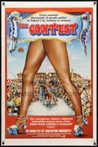 1g547 MISS NUDE AMERICA 1sh '76 The Contest, 90 minutes of American madness!