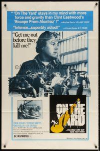 1g609 ON THE YARD 1sh '78 John Heard needs to get out of prison before they kill him!