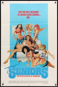 1g738 SENIORS 1sh '78 Dennis Quaid, behind every B.A. there's a little B.S., college sex!