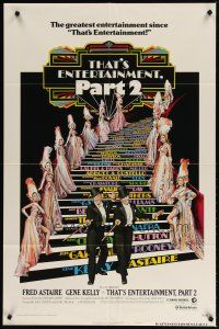1g876 THAT'S ENTERTAINMENT PART 2 style B 1sh '75 Fred Astaire, Gene Kelly & many MGM greats!