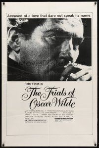 1g914 TRIALS OF OSCAR WILDE 1sh R81 Peter Finch in the title role, Yvonne Mitchell, James Mason