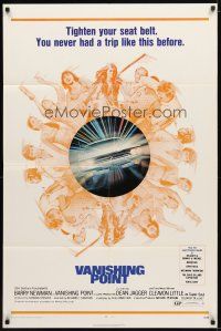 1g930 VANISHING POINT 1sh '71 car chase cult classic, you never had a trip like this before!