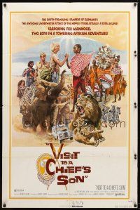 1g940 VISIT TO A CHIEF'S SON 1sh '74 Richard Mulligan, John Philip Hogdon, African adventure!