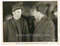 1h300 BEGGARS OF LIFE 7.75x10 still '28 close up of Wallace Beery looking at old man!