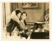 1h376 CHILDREN OF PLEASURE 8x10 still '30 c/u of Wynne Gibson with Lawrence Gray playing piano!