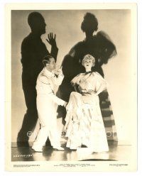 1h475 FOLIES-BERGERE 8x10 still '35 great image of Maurice Chevalier & Ann Sothern by shadows!