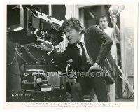 1h061 FRAGMENT OF FEAR candid 8x10 still '70 c/u of star David Hemmings pointing next to camera!