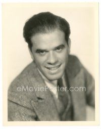 1h481 FRANK CAPRA 8x10 still '30s smiling head & shoulders portrait of the greatest director!