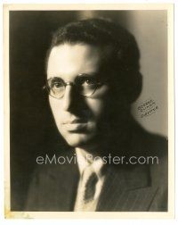 1h488 GEORGE CUKOR 8x10 still '30s youthful portrait of the director by Gene Robert Richee!