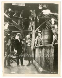 1h068 GIRL OF THE GOLDEN WEST candid 8x10 still '30 director Dillon on the set with Ann Harding!